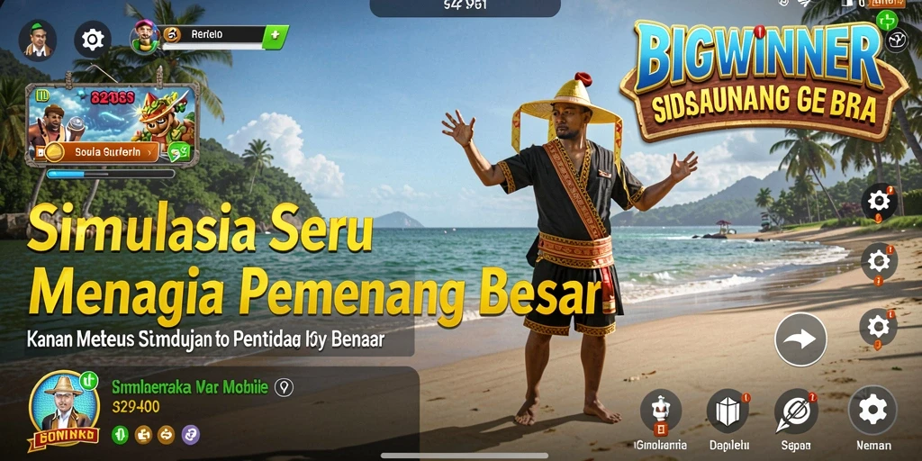 Screenshot gameplay <strong>BIGWINNER</strong> menampilkan aksi seru dalam simulasi kemenangan yang mendebarkan.
