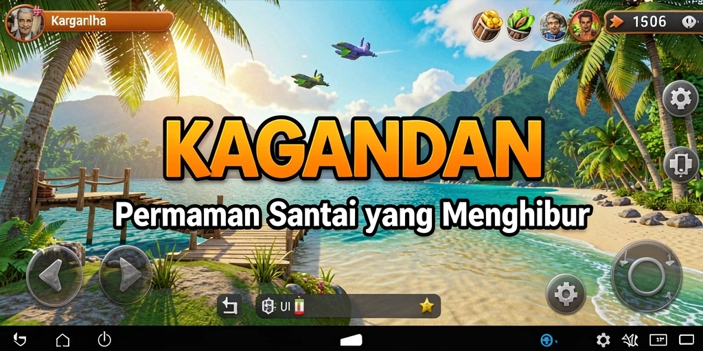 Tampilan gameplay KAGANDAN yang seru dan menarik.