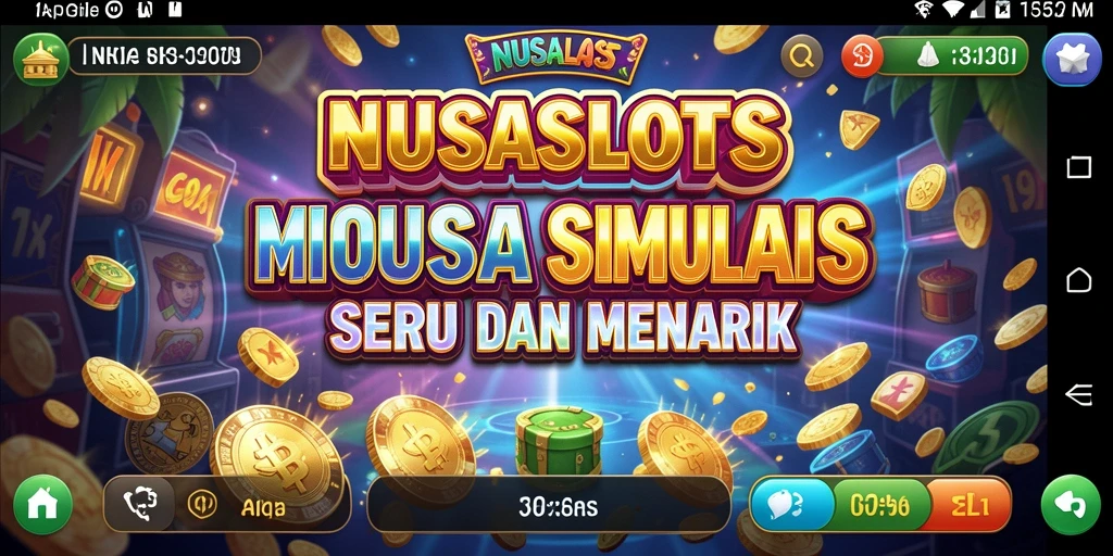 Tangkapan layar NUSASLOTS yang menunjukkan gameplay seru dan grafik menarik.