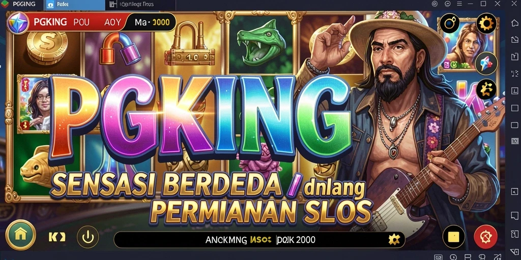 Tampilan screenshot PGKING menampilkan gameplay slot yang mendebarkan.