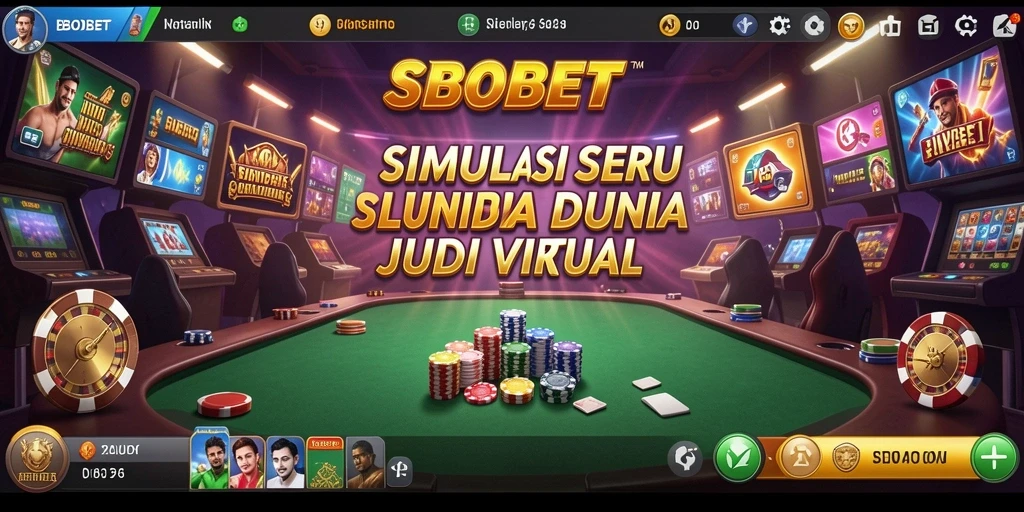Tampilan screenshot SBOBET menampilkan gameplay simulasi judi yang menarik.