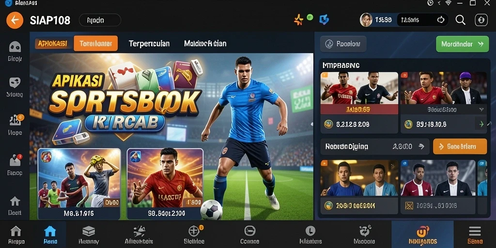 Screenshot dari gameplay Sportsbook SIAP108 yang menarik dan interaktif.