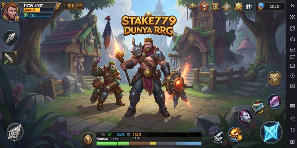 Gameplay STAKE779 yang seru dan menantang dalam genre RPG.