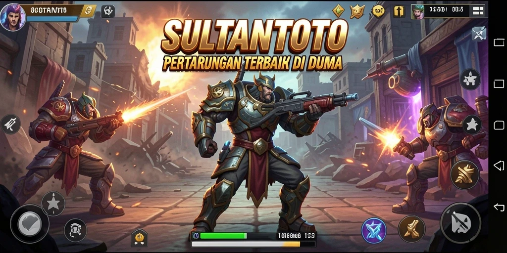 Tampilan menarik dari gameplay SULTANTOTO yang seru dan kompetitif.